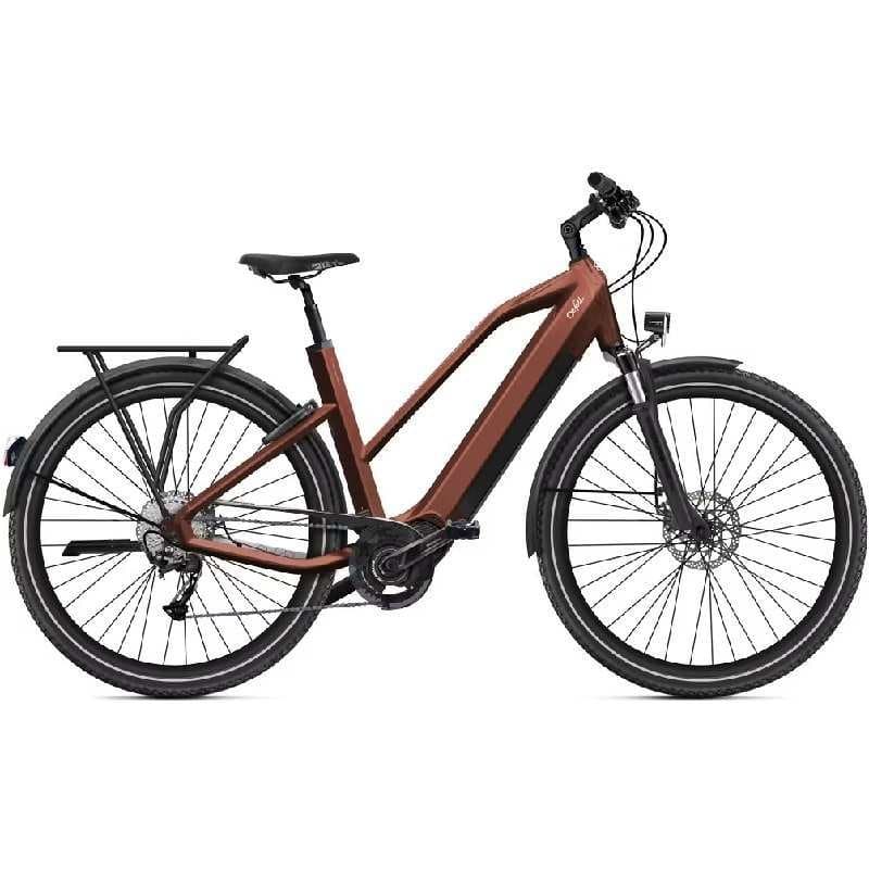O2feel iSwan Explorer Mid 6.2 Shimano Alivio 9V 540 Wh - Marron