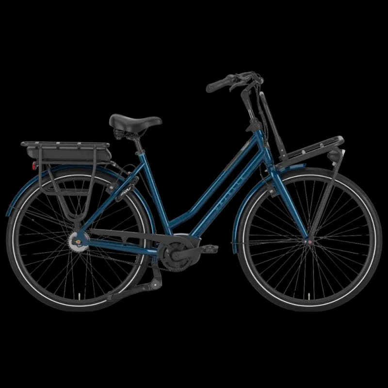 VTC électrique Gazelle HeavyDutyNL C5 HMB - Bas , 400 Wh