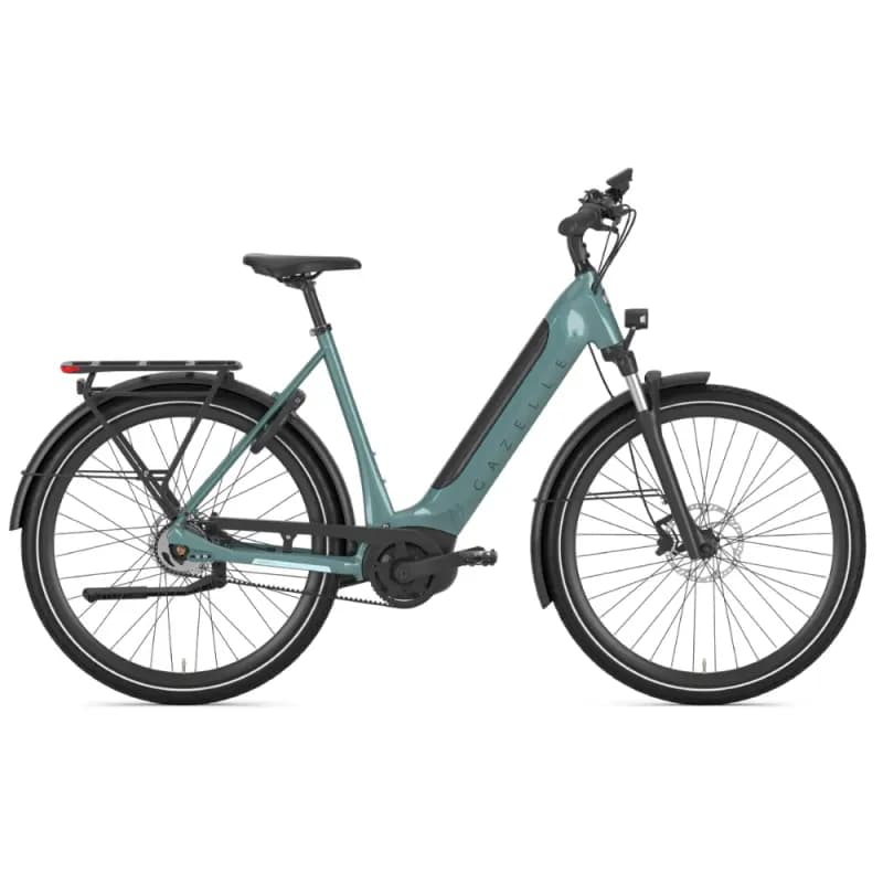 VTC électrique Gazelle Ultimate C5 HMB - Bas , 500 Wh , Menthe