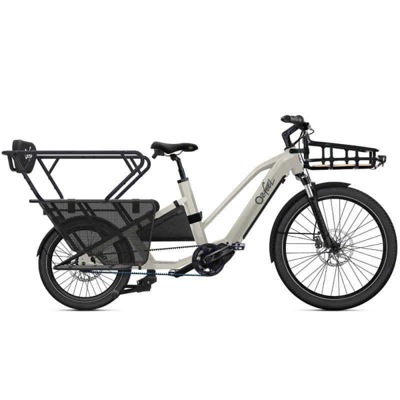 Vélo cargo électrique O2feel Equo 7 - 720Wh , Avec Pack Family