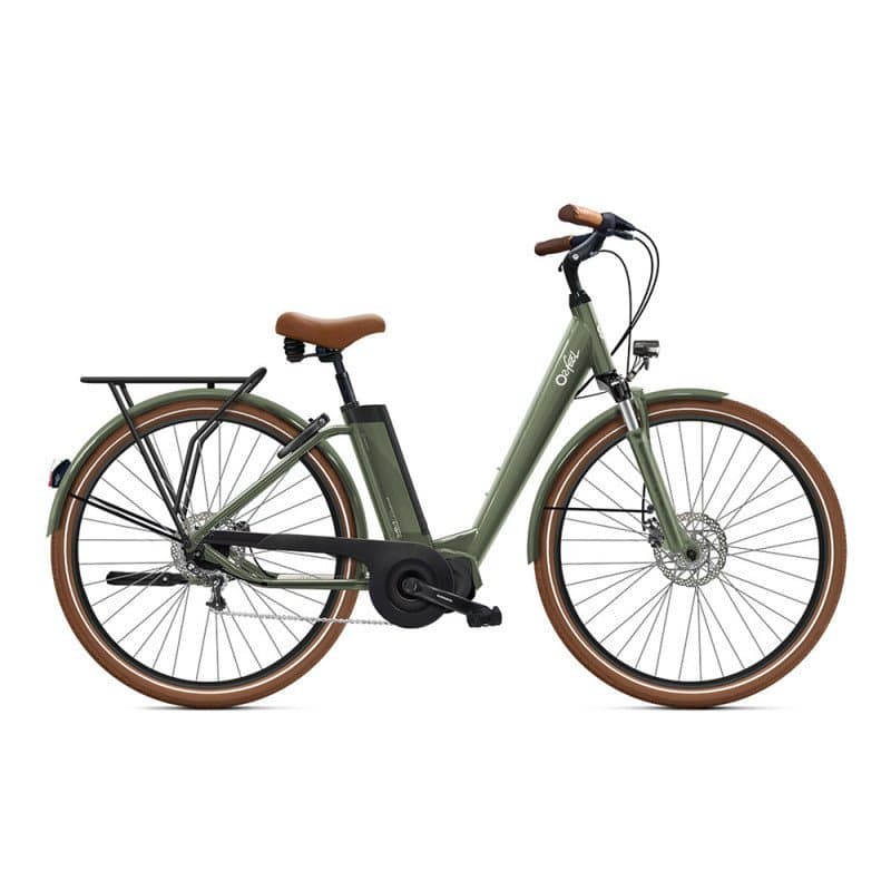 Vélo de ville électrique O2feel iVog 5 - Vert