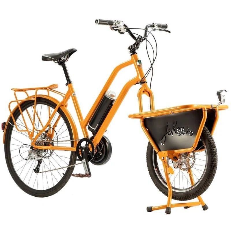 Vélo électrique Bocyclo Cargo Compact - Orange