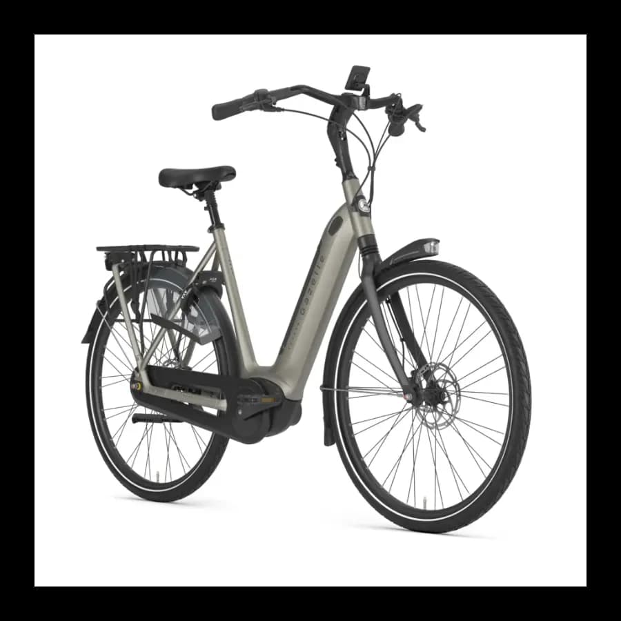 Vélo électrique Gazelle Grenoble C8 HMB - Bas , 600 Wh , Gris