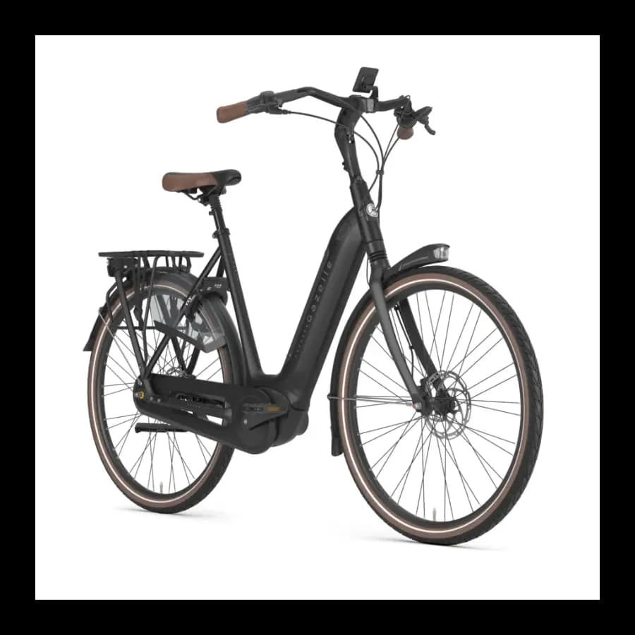Vélo électrique Gazelle Grenoble C8 HMB - Bas , 540 Wh , Noir