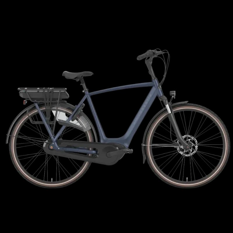 Vélo électrique Gazelle Orange C8 HMB - Haut , 500 Wh , Bleu