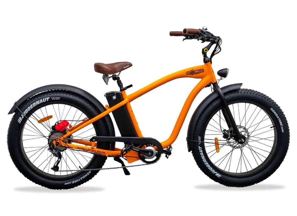 Vélo électrique Gorille Mâle - Orange