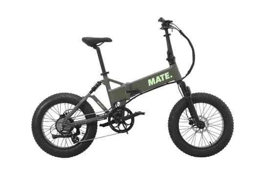 Vélo électrique pliant Mate X EVO - Kaki