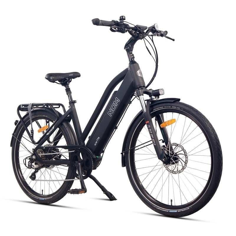 Vélo électrique urbain NCM T7s - Noir