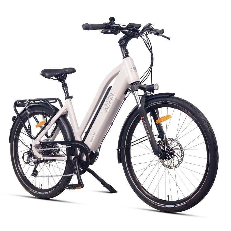 Vélo électrique urbain NCM T7s - Beige