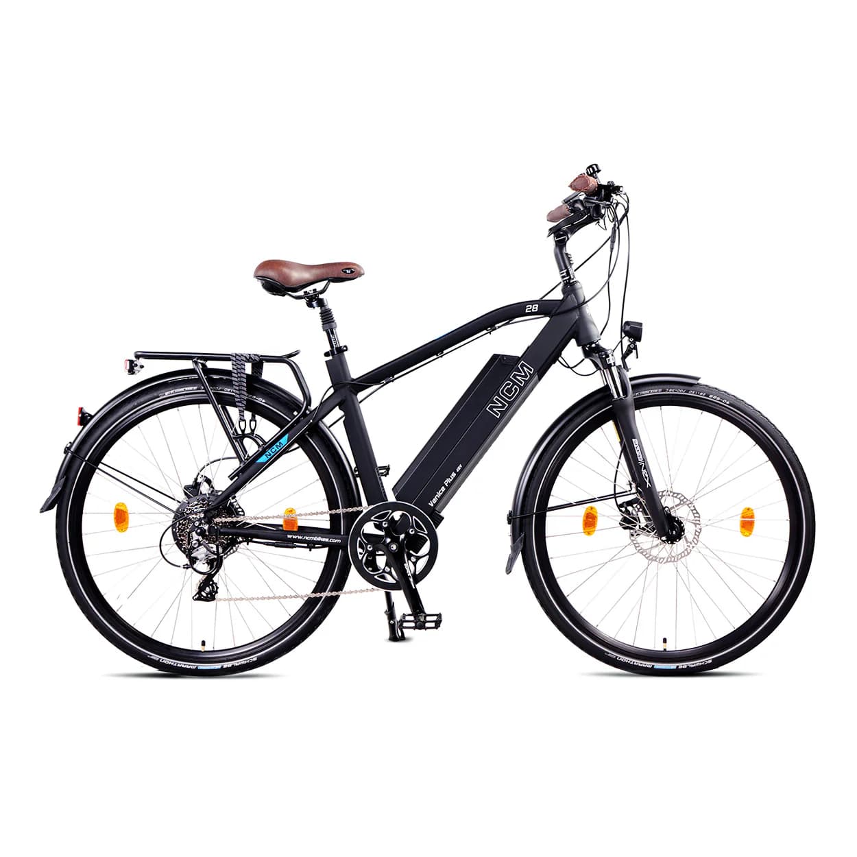 Vélo électrique urbain NCM Venice plus - Noir