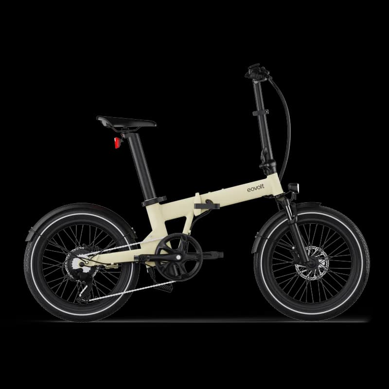 Vélo pliant électrique Eovolt Afternoon - Beige
