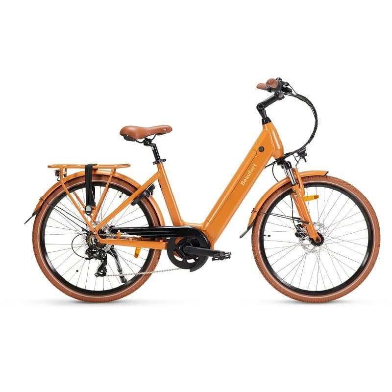 Vélo ville électrique Beaufort betty - Jaune