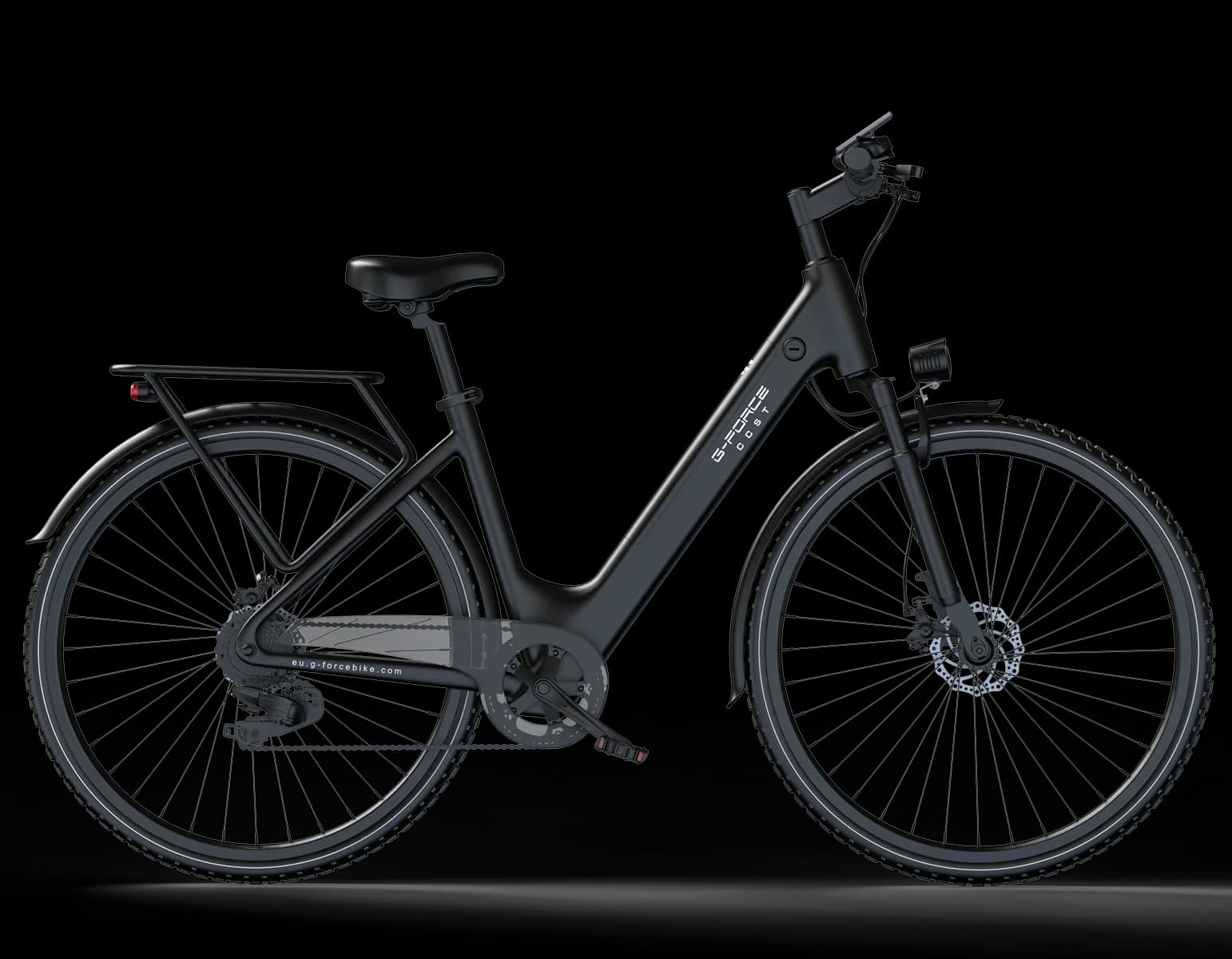 VTT électrique G-FORCE CC ST - Batterie Samsung 48 V 14 Ah, autonomie de 50 à 65 km , Noir