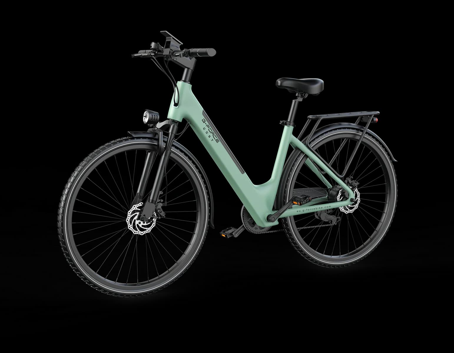 VTT électrique G-FORCE CC ST - Batterie Samsung 48 V 14 Ah, autonomie de 50 à 65 km , Vert