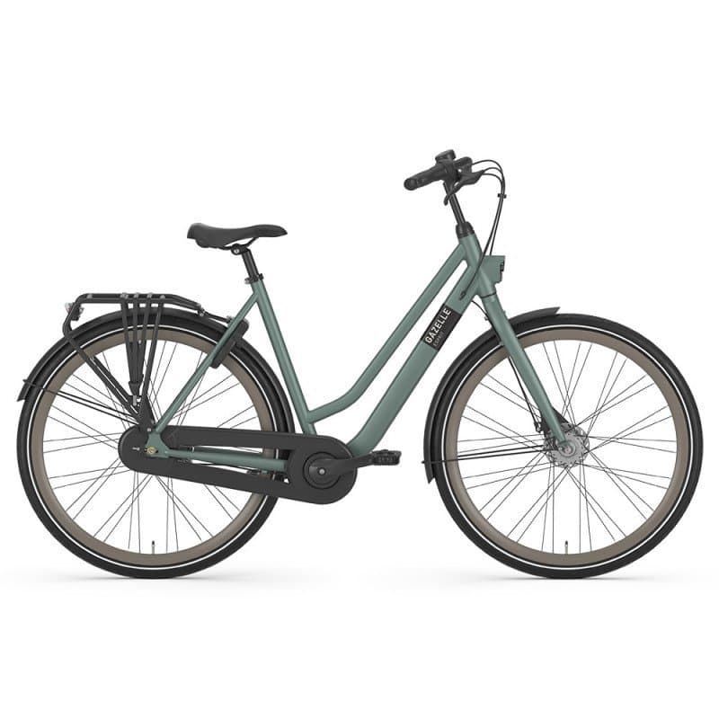 VÉLO GAZELLE ESPRIT DE VILLE - Bleu , Shimano Nexus 7 , Ouvert