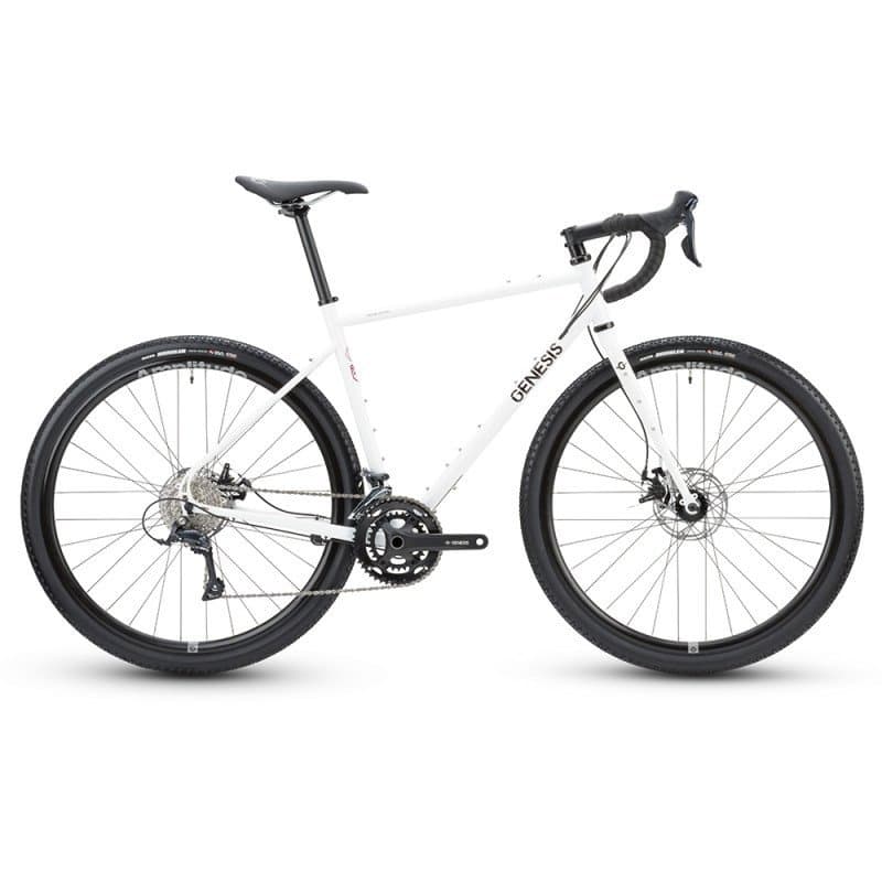 Vélo gravel Genesis Croix de Fer 10 - Blanc