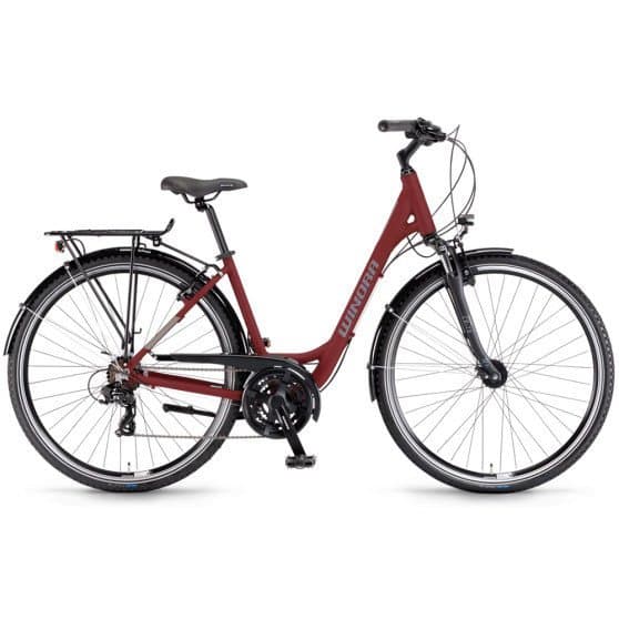 Vélo Winora Domingo 21 tout chemin - Rouge