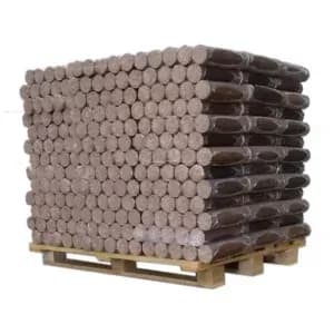 Bois densifié — Feuillus — palette de 1 tonne