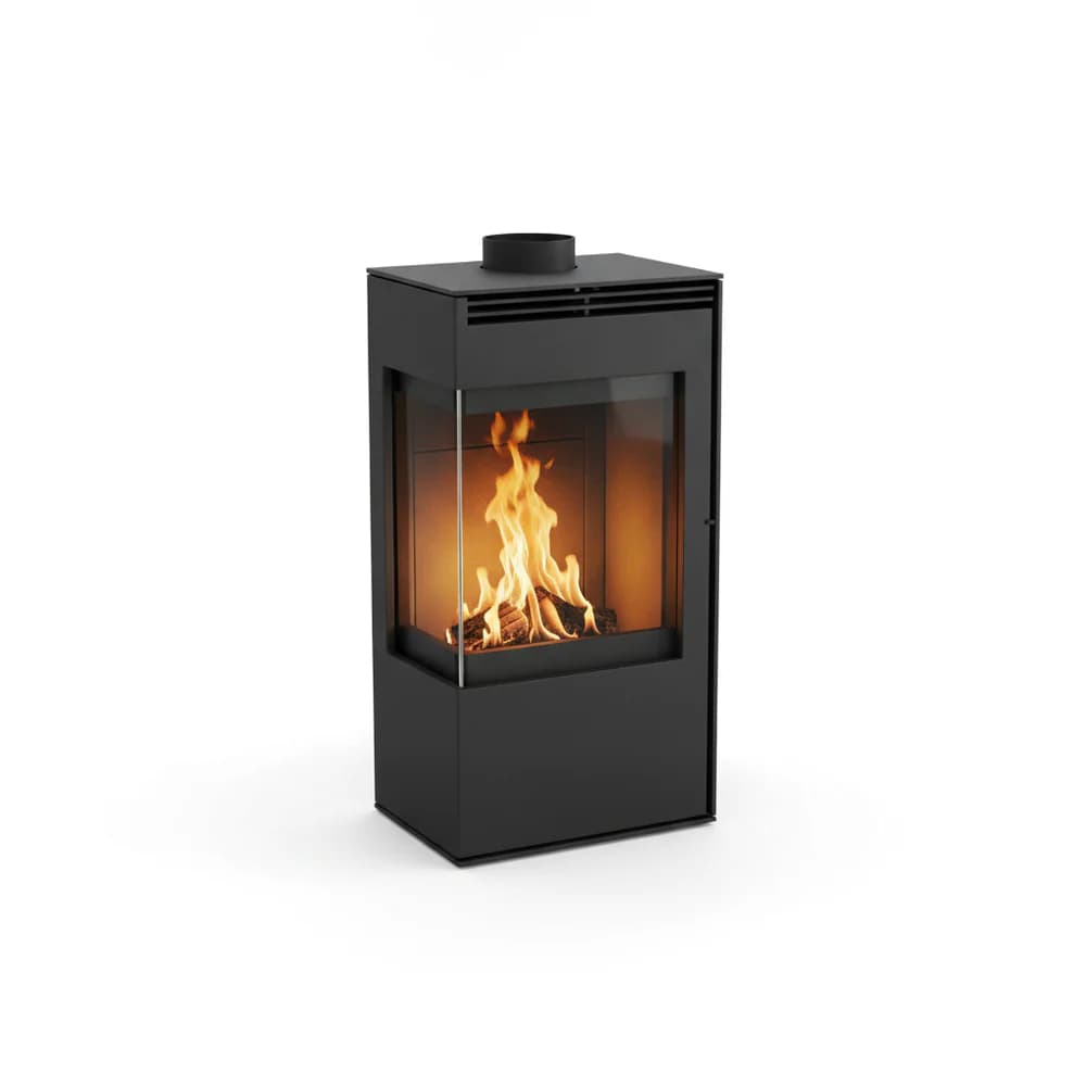 Insert vitré d'angle Contrecœur 9 kW