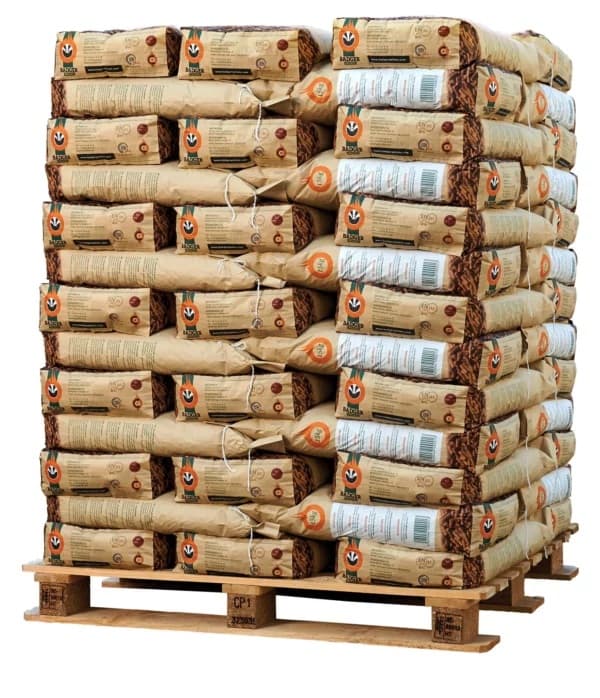 Badger Holzpellets 6 mm – Premium ENplus A1 & DINplus