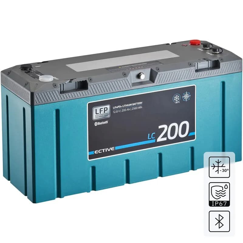 Lithium-Stromversorgung LC 200 Marine LT IP67 LiFePO4
