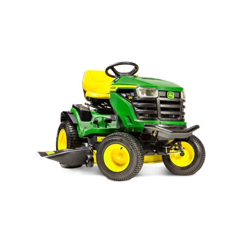 JOHN DEERE X167 Aufsitzmäher mit Seitenauswurf