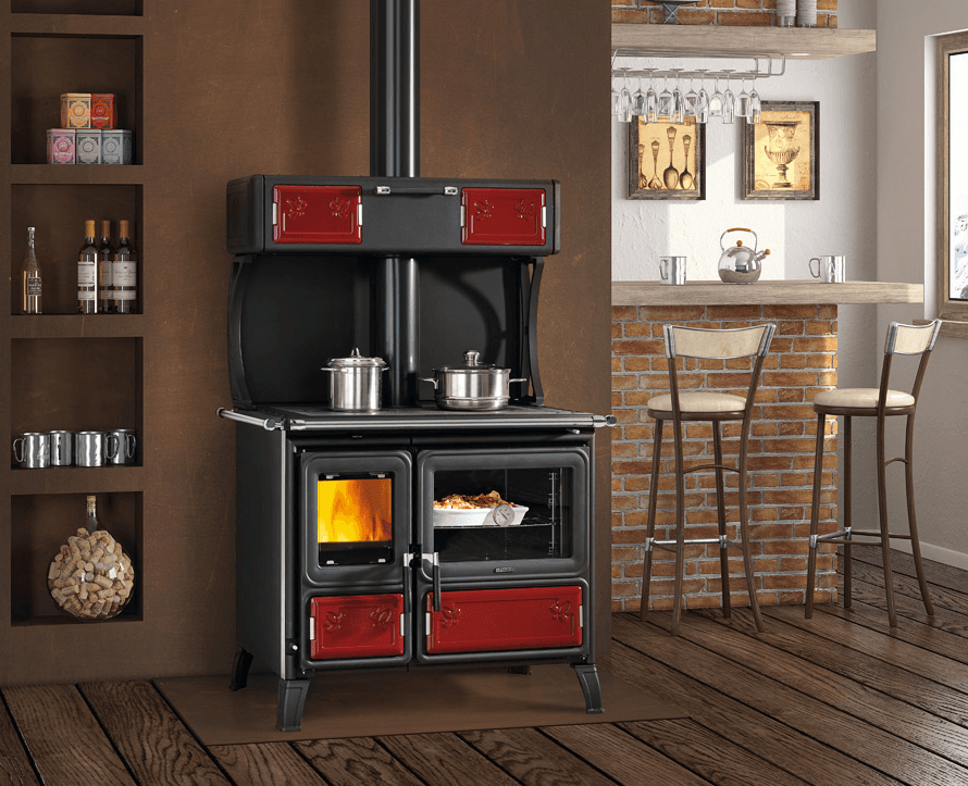 Cuisinière à bois raccordable LA NORDICA Milly.16 8.7 kW
