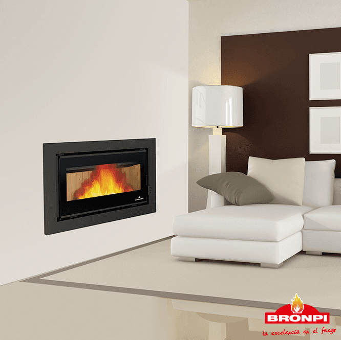 Insert à bois ventilé canalisable - BRONPI Florida PV 14 kW