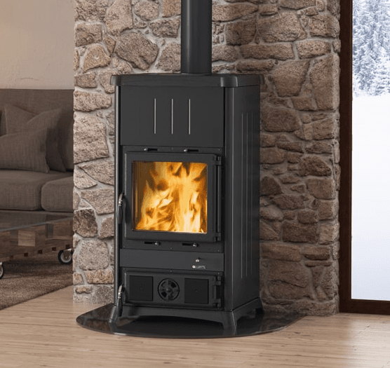 Poêle à bois raccordable - LA NORDICA Fedora.16 Steel 8.3 kW