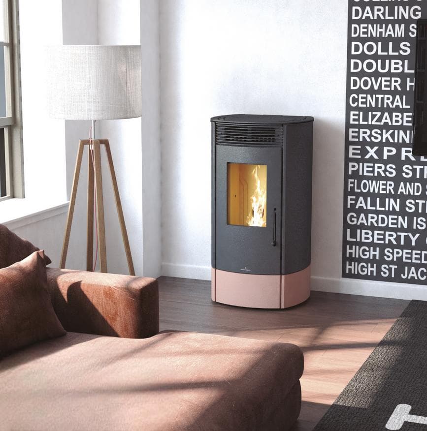 Poêle à granulés canalisable - BRONPI Trebol 8 kW