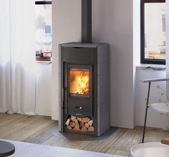 Poêle à bois en pierre LA NORDICA Asia 7 kW