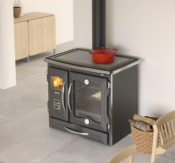 Cuisinière à bois en fonte - LA NORDICA Suprema 4.0 9 kW