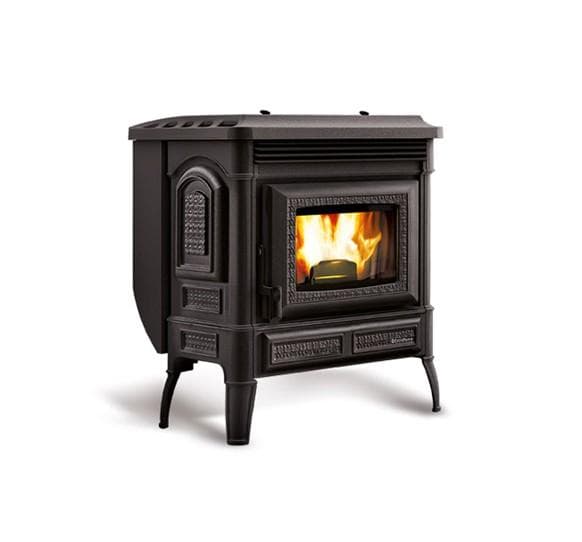 Poêle à granules en fonte - EXTRAFLAME Teodora Evo 8 kW - Ventilé