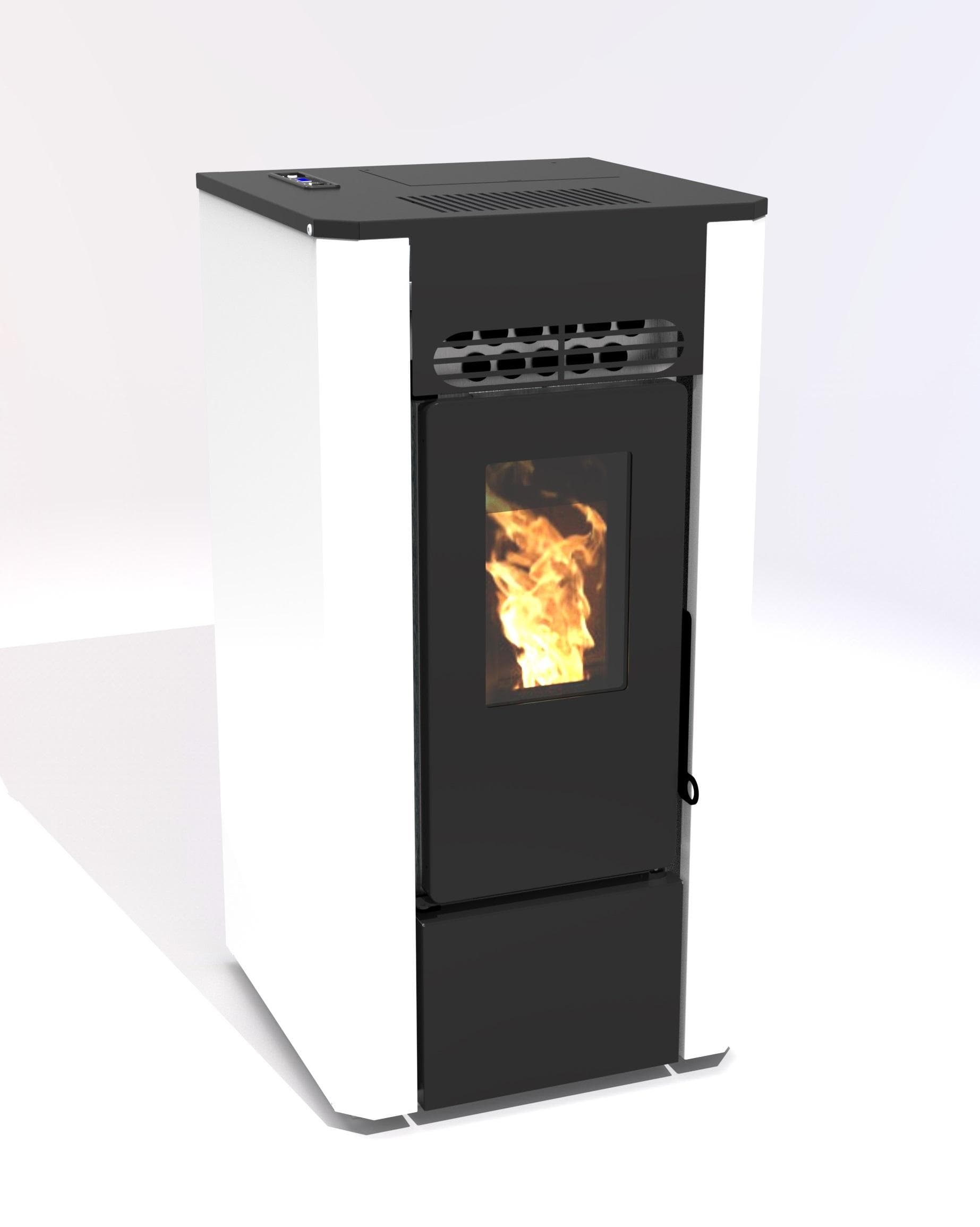 Poêle à granulés étanche FIREMATIC EC7 BLANC 7 kW