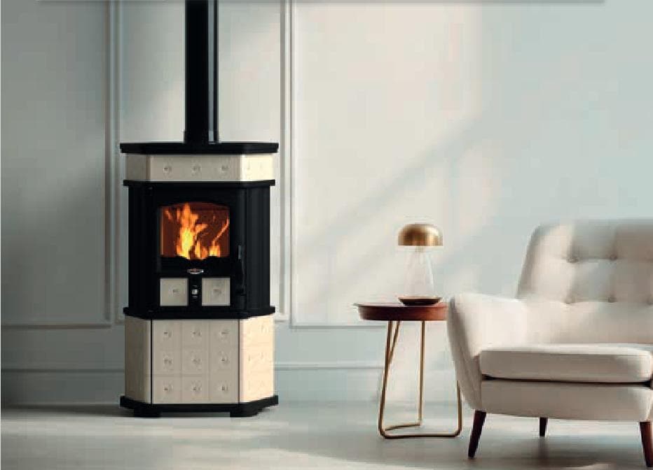 Poêle à bois céramique LINCAR Monellina 176AN PLUS 6 kW