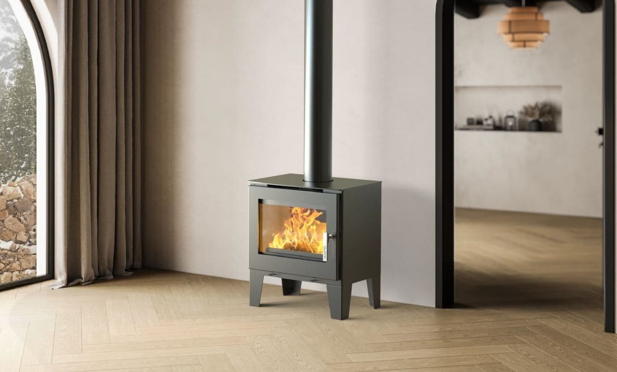 Poêle à bois étanche SUPRA Claude 6.1 kW