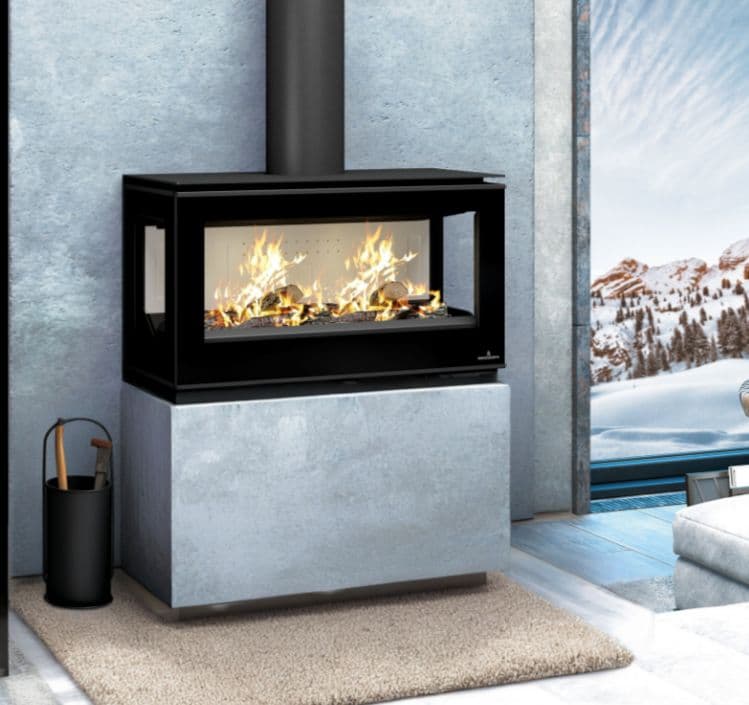 Poêle à bois BRONPI Cairo 903C Box 13 kW
