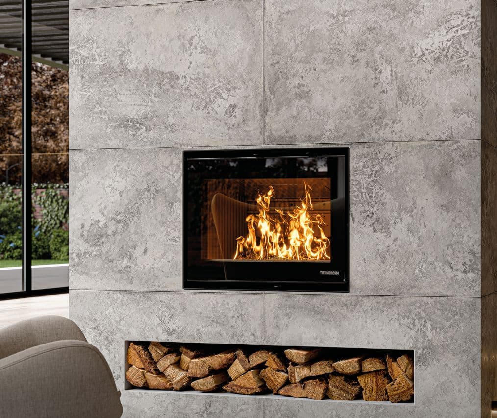 Insert à bois premium THERMOROSSI Skyline 540 10.7 kW
