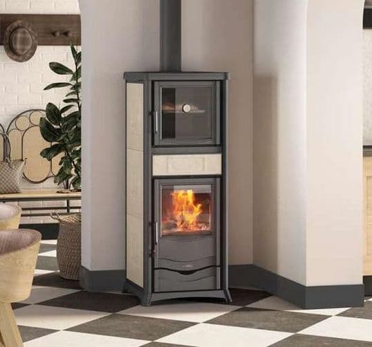 Thermo poêle à bois avec four - LA NORDICA TermoRossella Plus Forno DSA.16 11.1 kW