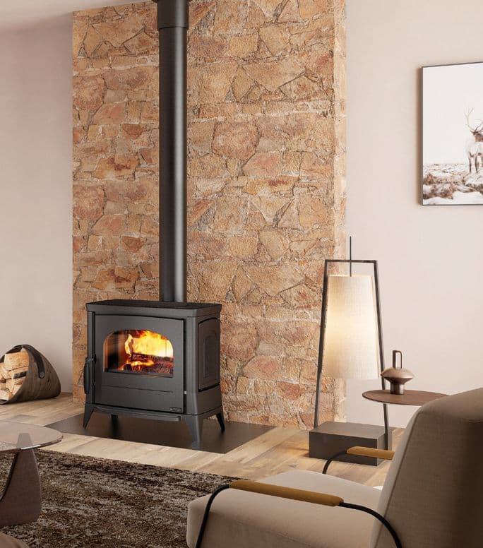 Poêle à bois en fonte LA NORDICA Lavinia EOS 11.9 kW