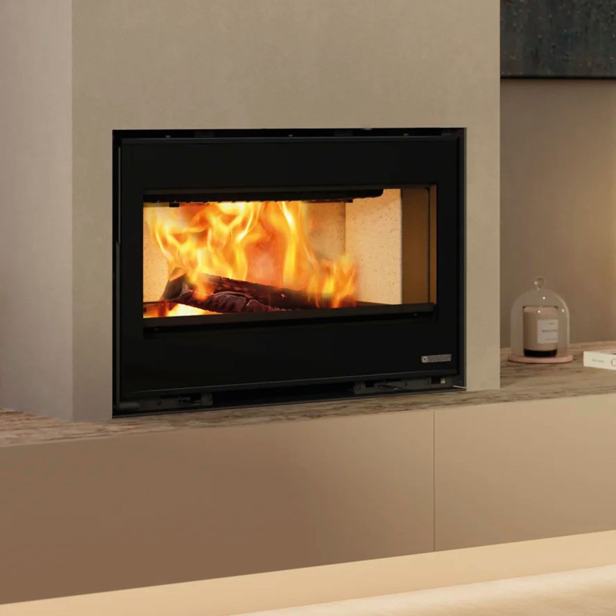 Insert à bois ventilé - LA NORDICA Inserto 80 H49 Lean 9.5 kW