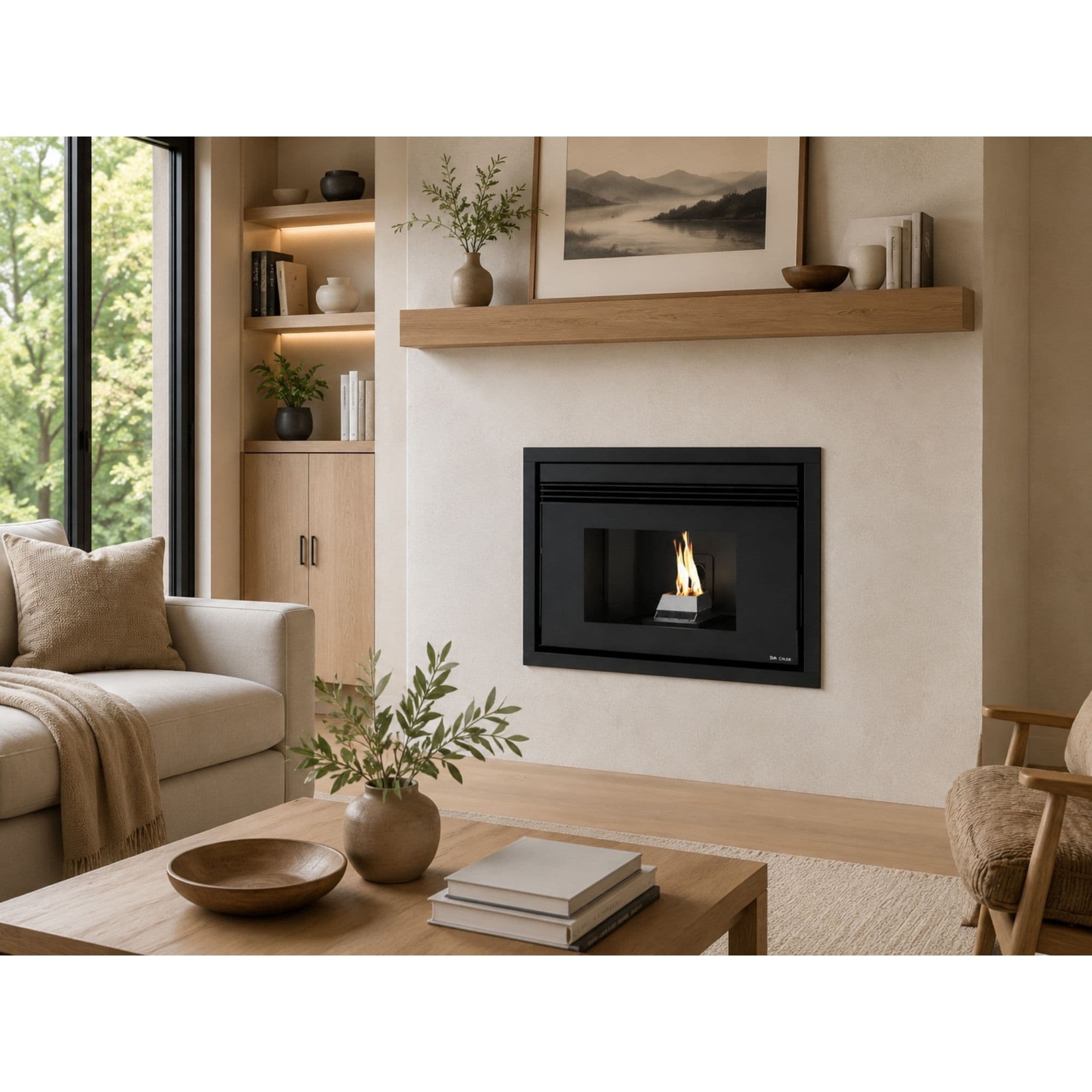Insert à granules ventilé PUNTO FUOCO Matteo 8.5 kW