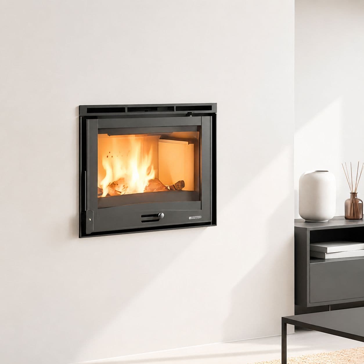 Insert à bois ventilé LA NORDICA Inserto 60.16 6.5 kW