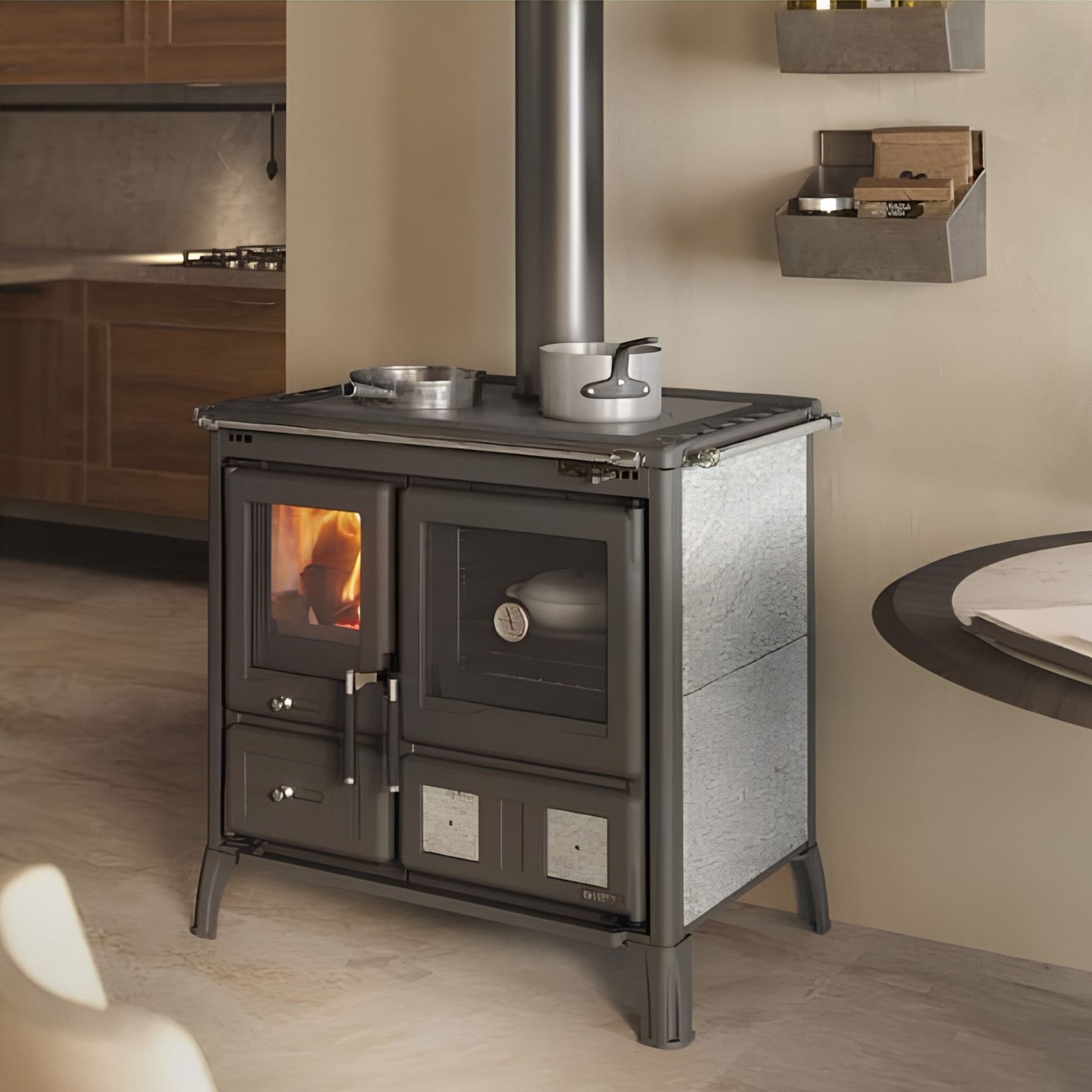 Cuisinière à bois La Nordica Gardenia.16 Pierre 9.5 kW