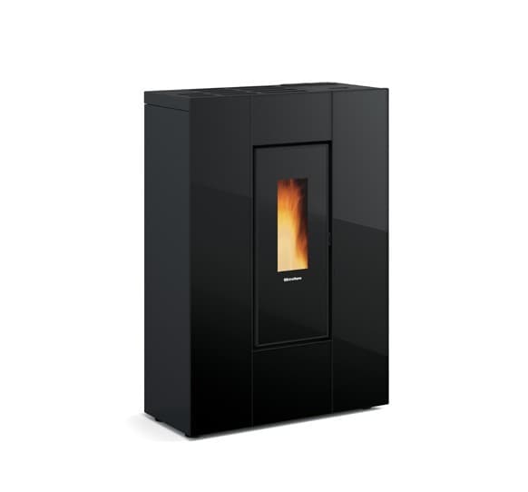 Poêle à granules canalisable EXTRAFLAME Marilena Plus Crystal 8 kW