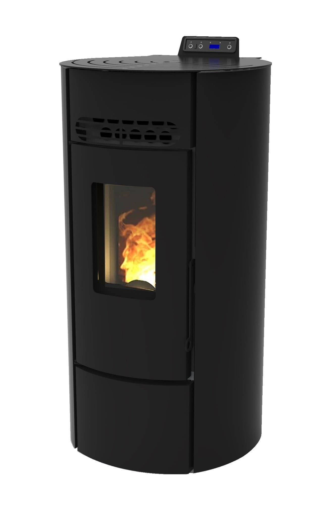 PACK Poêle à granulés FIREMATIC C12 10.3 kW + Kit ventouse Dinak + Module Wifi
