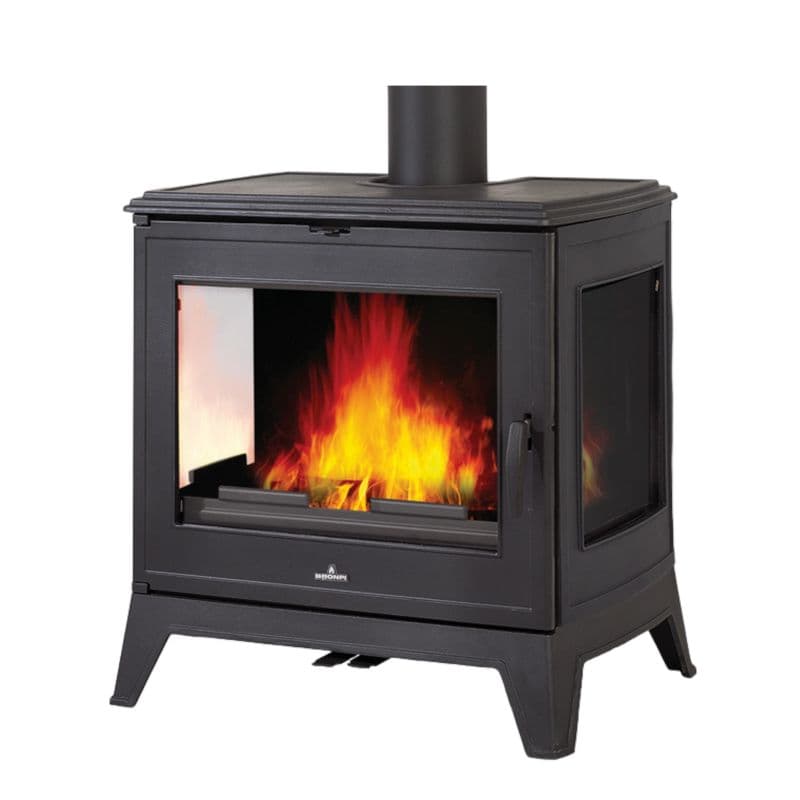 Poêle à bois en fonte 14 kW BRONPI Bury