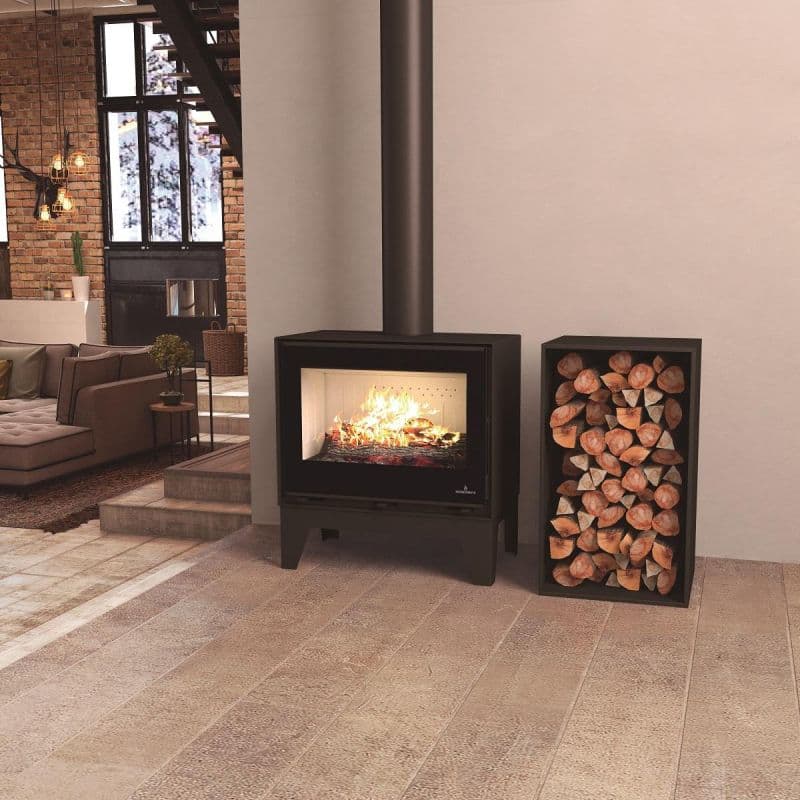 Poêle à bois BRONPI Cairo 70 Box 12 kW