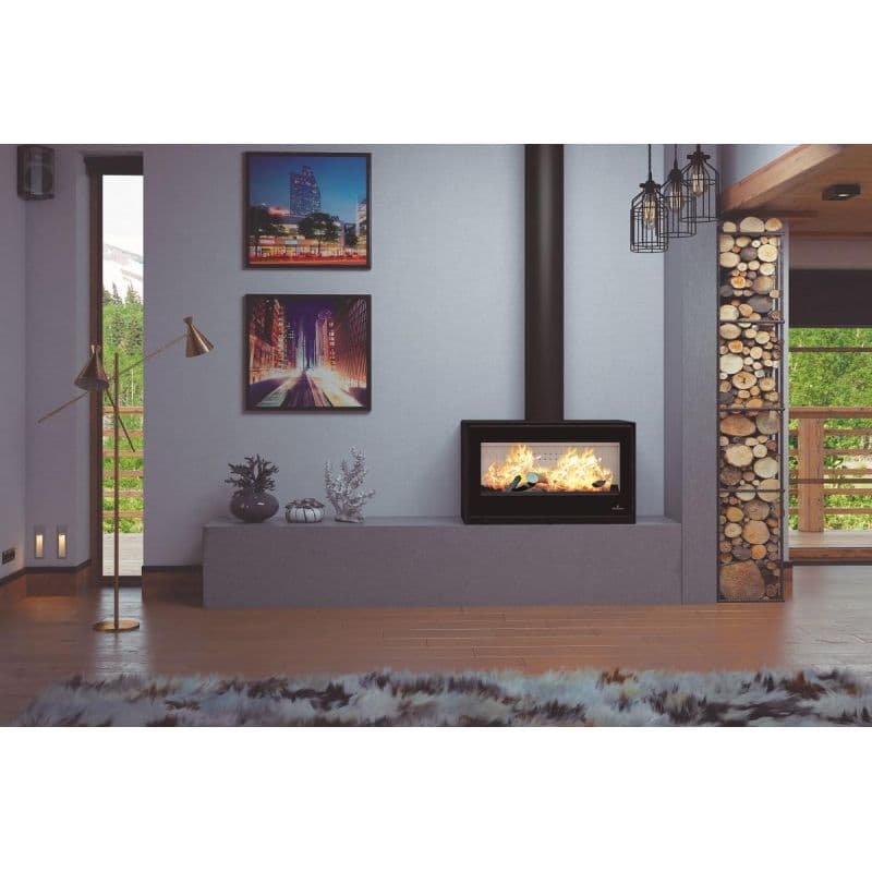 Poêle à bois BRONPI Cairo 90 Box 13 kW