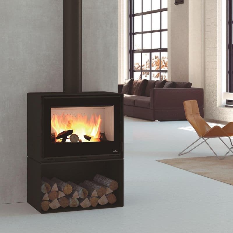 Poêle à bois BRONPI Cairo 70 Box 12 kW